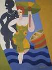 Fortunato Depero - Bagnante